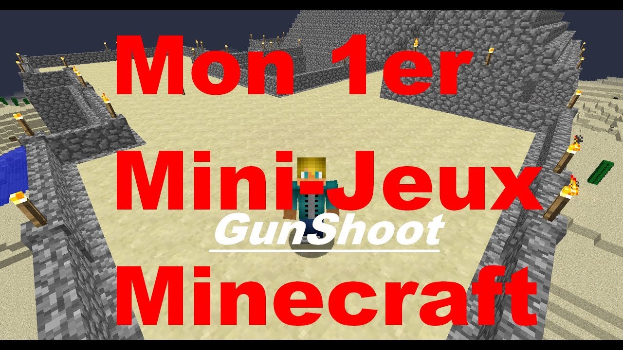 Mon 1er plugin mini jeux Minecraft - YouTube