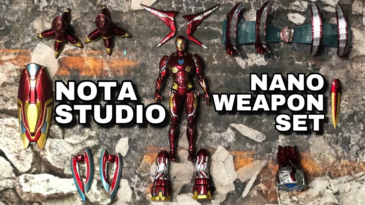 TOYS REVIEW: NOTA Studio Nano Weapon Set for SH Figuarts Iron Man 