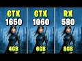 GTX 1650 vs GTX 1060 vs RX 580 | 2025 Gaming Benchmark in 12 Games