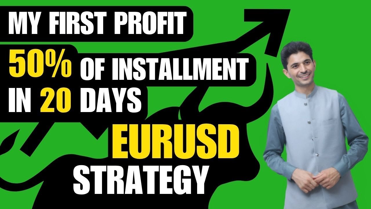 Tani Forex 50% Profit in just 20 days, Tani Forex First Profit EURUSD Trading strategy revealed