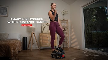 Smart Mini Stepper with Resistance Bands | SF-S0978SMART