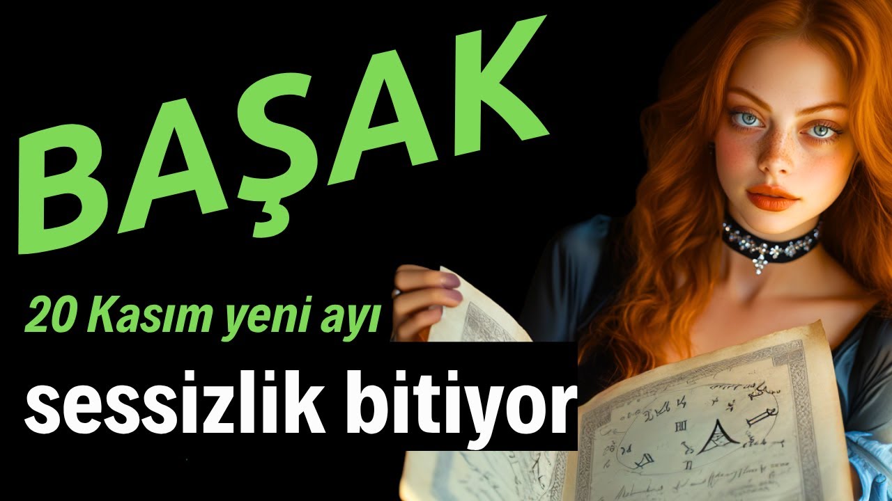 Başak burcu 20 Kasım yeni ayı - Sessizlik bozuluyor