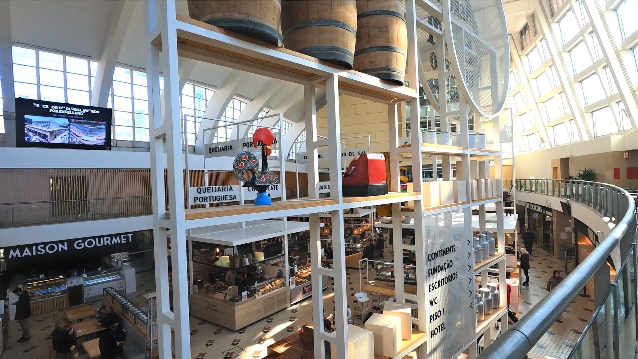 MERCADO DO BOM SUCESSO - PORTO, PORTUGAL |4k|