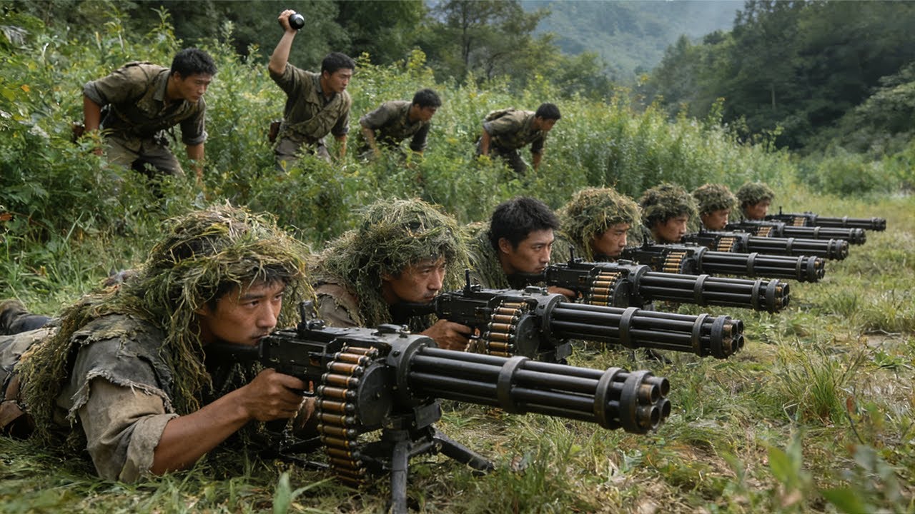 中國高手山頂突襲，精準射擊炸毀彈藥庫，擊潰日軍精銳部隊！⚔️ 抗戰 | Kung Fu