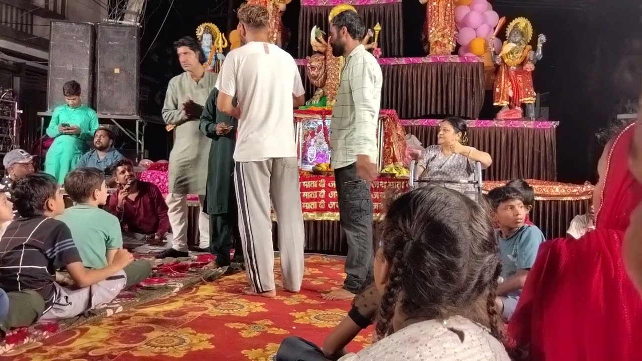 Singer master Ashish jagran at jmu toff🙏Jai chandi maa 