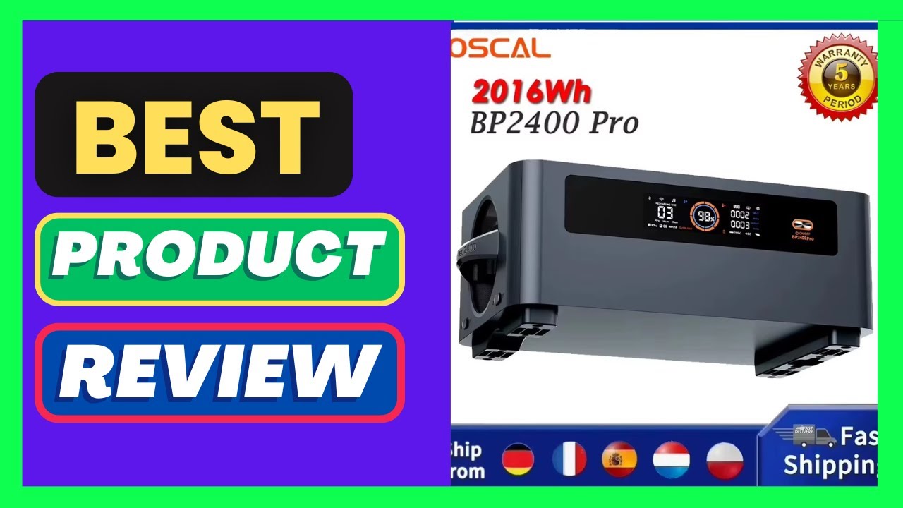 Blackview Oscal Bp2400 Pro 2016Wh Lifepo4 Battery Pack for Oscal