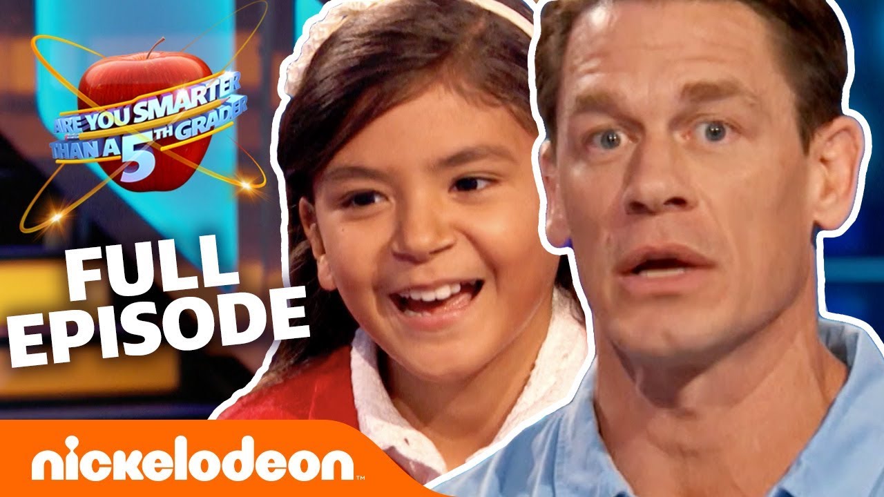 John Cena Hosts NEW Are You Smarter Than A 5th Grader! (FULL EP) | Nick