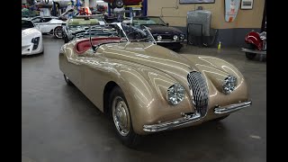 1952 Jaguar XK 120 Roadster - Clark Gable owned and Barris Customizations - Autosport Designs