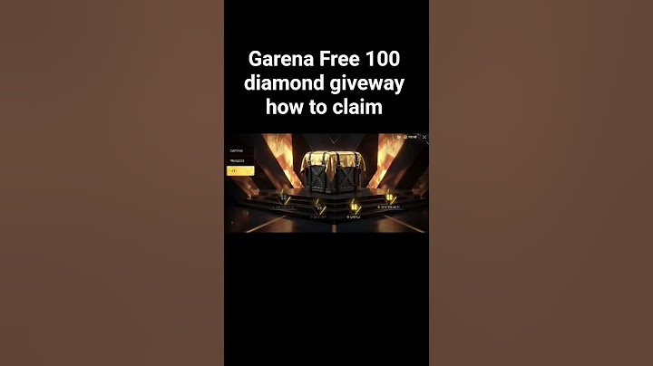 Cara klaim 100 diamond gratis di free fire