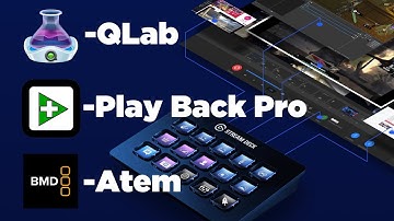 HOW TO USE Companion, ATEM & Stream Deck w/ QLAB, Playback Pro, & E2 - Ft. Maurico Q