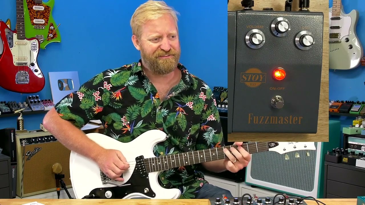 STOY Fuzzmaster does "the classic muffy-thing" according to Ryan from 60 Cycle Hum