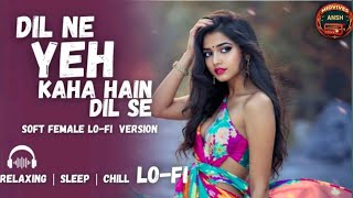 Dil Ne Yeh Kaha Hai Dil Se   Lofi Version  90s Romantic Hindi Song  Heart Touching Love