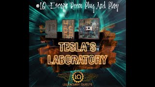 🎮#LQ - Game flow Escape Room Plug and Play Tesla`s Laboratory #escaperoom #Laboratory