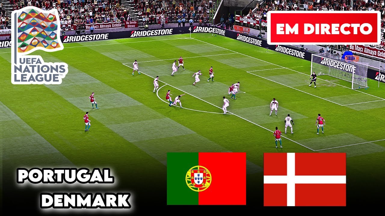 🔴EM DIRETO: Portugal x Dinamarca - Quartos de final do Campeonato da I ...