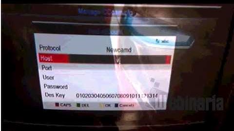 Como configurar o Cs no Skybox F3, F4