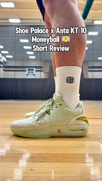 Anta KT 10 “Moneyball” — Shoe Palace collab with elite grip and surprising bounce #KT10 #sneakers