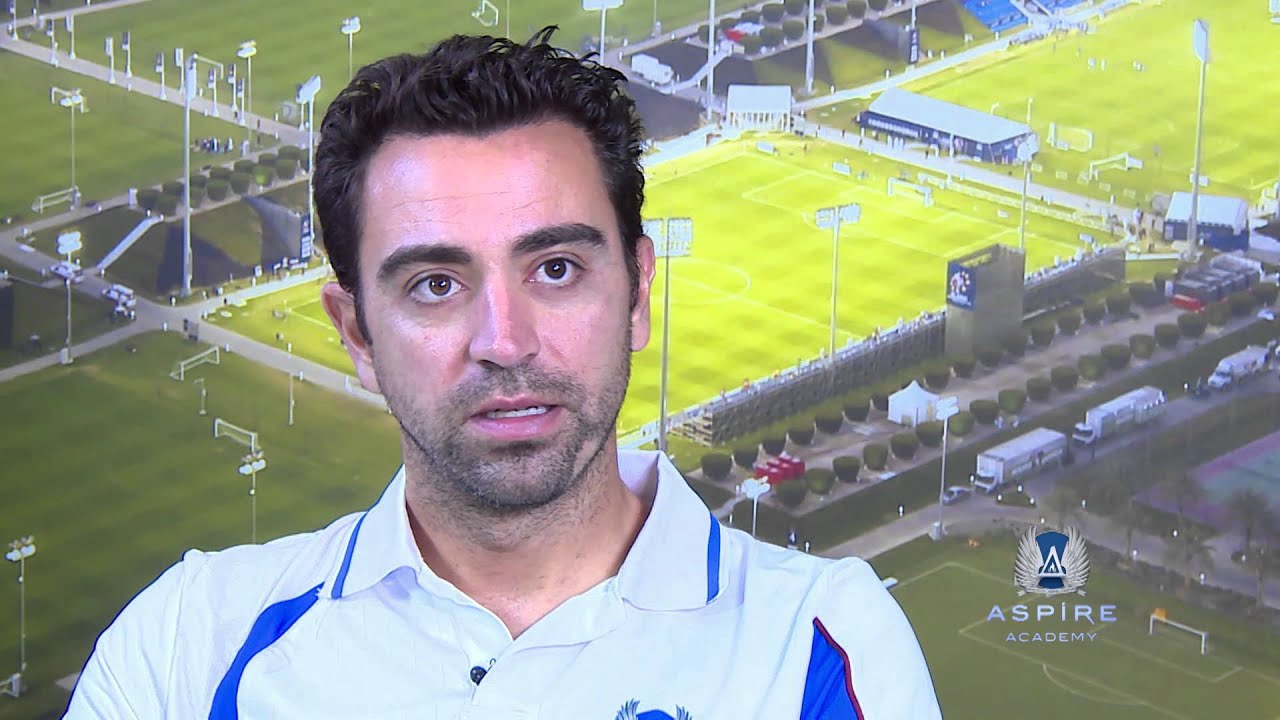 Xavi At Aspire Academy Youtube