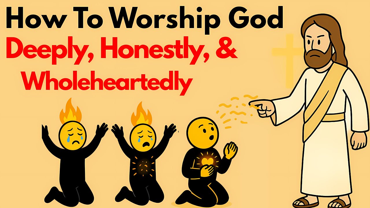 How to worship God genuinely, honestly, and wholeheartedly.