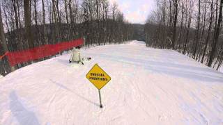 Snowboarding at Devils Glen