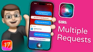 Using Multiple Commands with Siri in iOS 17