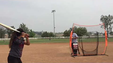 Alana Alvarez 2018 3rd/1st Base Skills Video