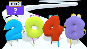 Number Race 3D - Math Runner