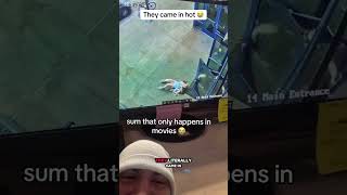 They came in hot