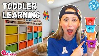 🎸 Learn to Talk with Ms. Alyssa | Toddler Morning Meeting Songs & Weather Fun ☀️🌧️  Toddler Learning