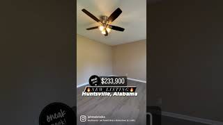 🔥 Coming in hot 🔥Fantastic Huntsville location, updates and it is a move in ready!