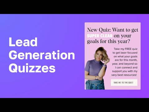 Lead Generation Quizzes That Convert - video from Interact Quiz Builder