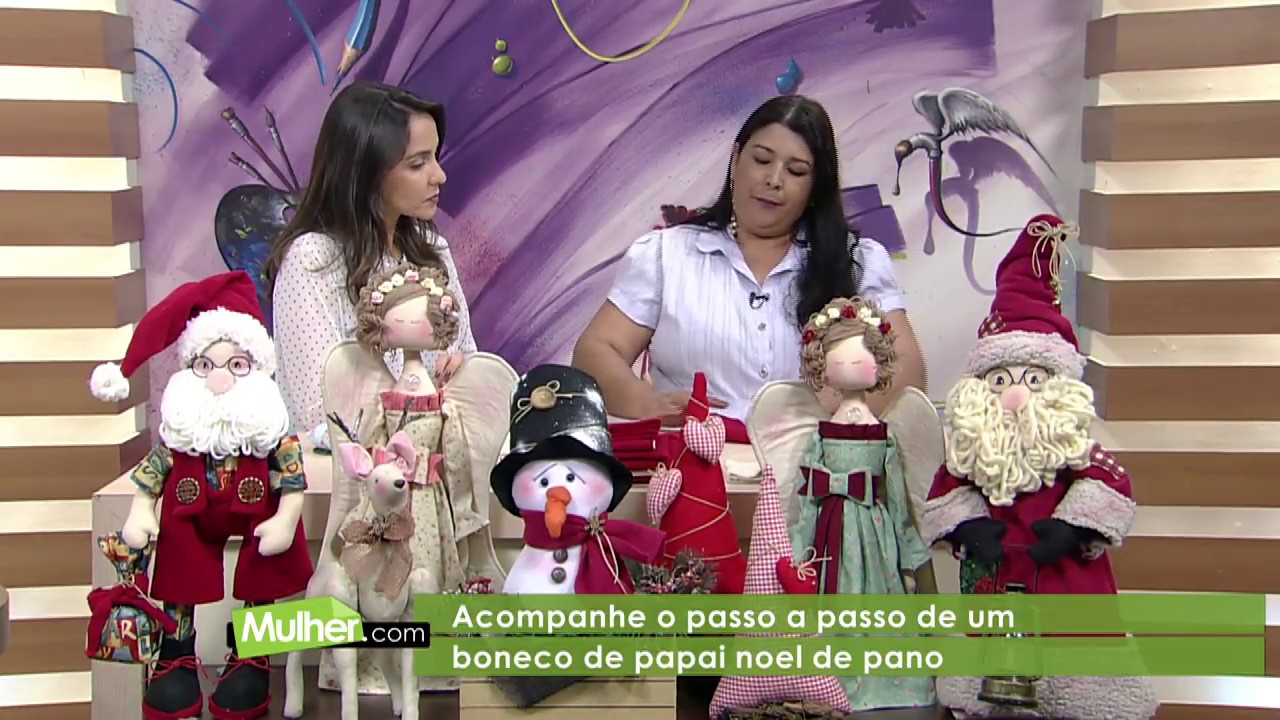 Papai Noel por Silvia Torres - 27/10/2017 - Mulher.com - P1/2