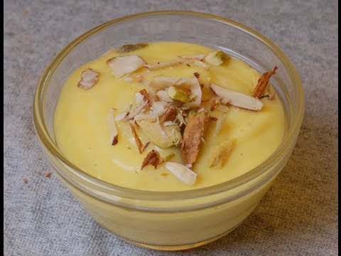 Shrikhand Indian yogurt sweet - By Vahchef @ Vahrehvah.com | Vahchef - VahRehVah