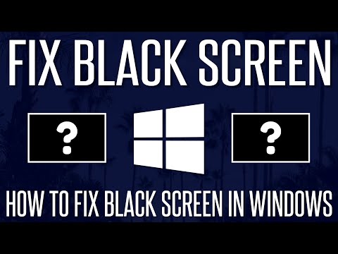 How to FIX Black or Blank Screen in Windows 10 | 2021 hqdefault