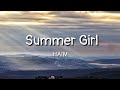 Miniature de la vidéo de la chanson Summer Girl