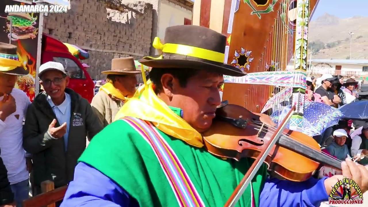 QATUN YAKU RAYMI ANDAMARCA 2024 CARGONTES:  TITO CUEVAS DE ANDAMARCA Y ESP. HERMELINDA RIVERA