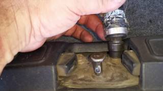 BMW E36 - Open Trunk Without Drilling