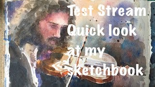 Patrick Ley-Greaves Live Stream Test Quick Look At My Sketchbook
Just a quick test live stream a quick look at my sketchbook
Help me gain time to develop my channel and make it better. Consider pledging to Patreon https://www.patreon.com/PureWatercolour Patrick Ley-Greaves Live Stream Test Quick Look At My Sketchbook