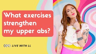 What exercises strengthen my upper abs? | Online Pilates Classes