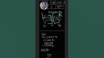 Binary search pt-7 #ytshorts #shortvideos #viral #programming #coding #shortsviral #js #coder
