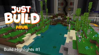 Minecraft: Just Build Highlights #1 | The Hive: Just Build