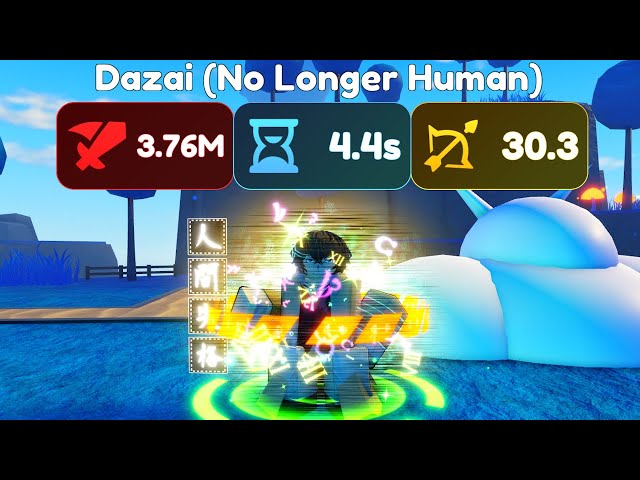 Showcasing New Evolved Dazai No Longer Human Is INSANELY Strong In Anime  Adventures Update 17.5! 