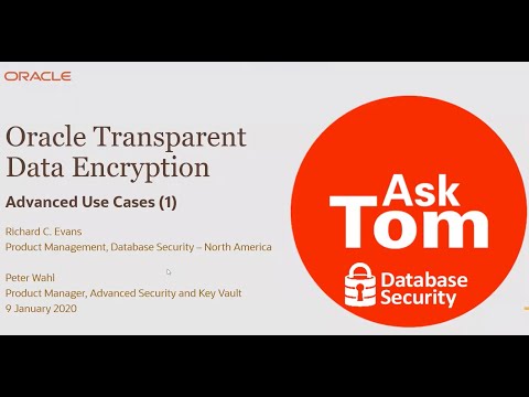 Video: Apa itu Enkripsi Data Transparan Oracle?
