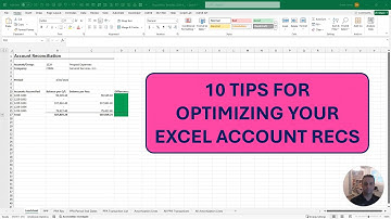 Best Practices for Excel-Driven Account Reconciliations