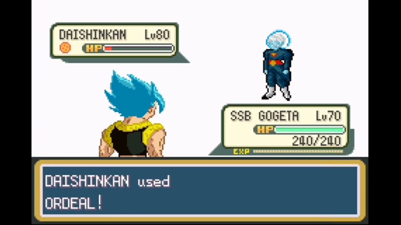 Dragon Ball Z Team Training Pokemon : Battle of Gods