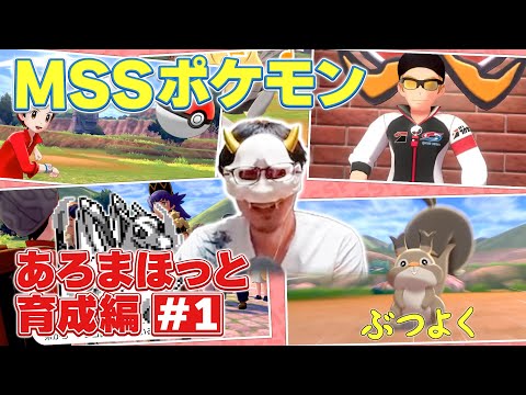 【MSSP切り抜き】なんとなくわかるあろまほっと育成編#1【MSSポケモン】