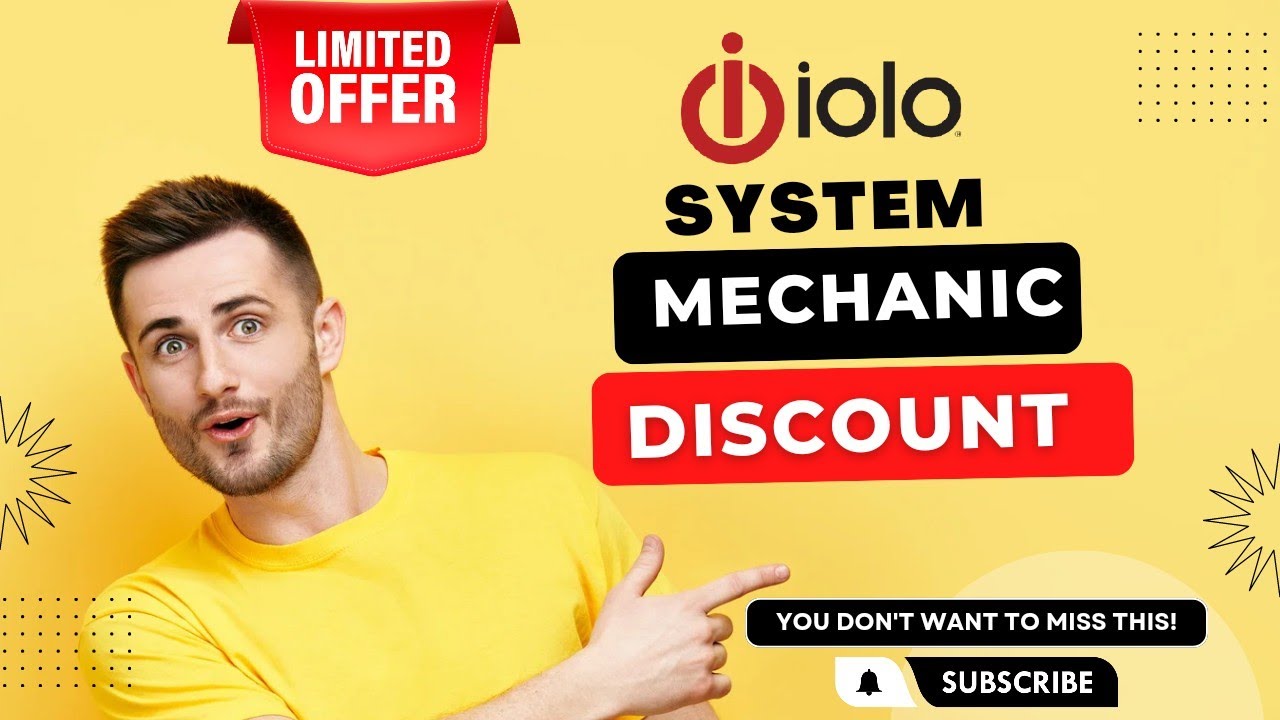  Iolo System Mechanic Coupon Code New Promo And Discount 2022 2023 