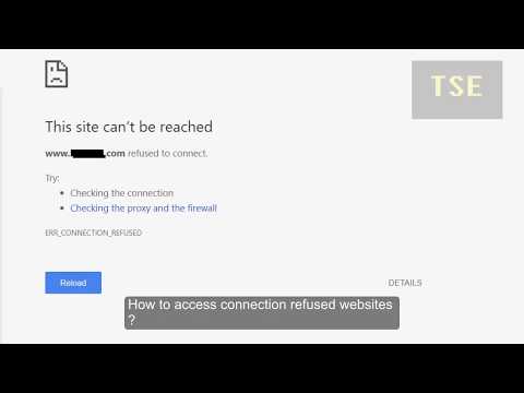 How to fix ERR_CONNECTION_REFUSED using proxy (Access connection refused sites)