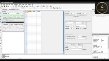 Road Estimator II Quantity Calculation and Cross Section Design for 8-Lane Highway