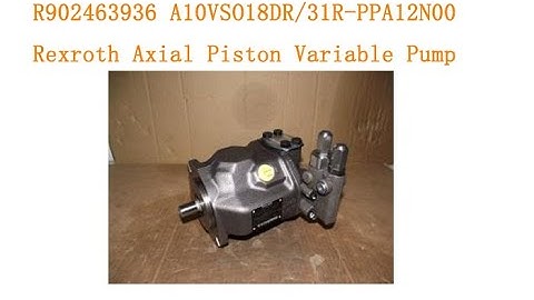 R902463936 A10VSO18DR/31R-PPA12N00 Rexroth Axial Piston Variable Pump