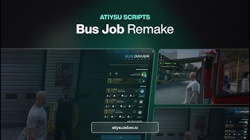 FiveM Bus Driver Job - Most Advanced Job Driving Script